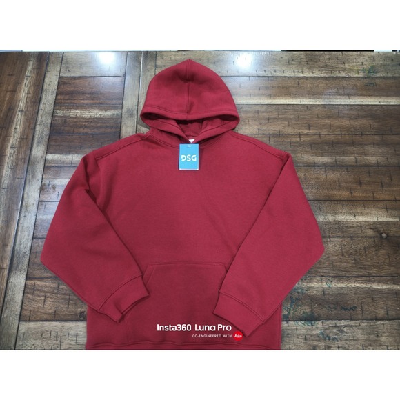 DSG Other - DSG Boys Classic Fleece Hoodie Spiced Red Size Large L NWT Sweatshirt